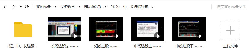 胡文财 短线、中线、长线选股秘笈视频讲座