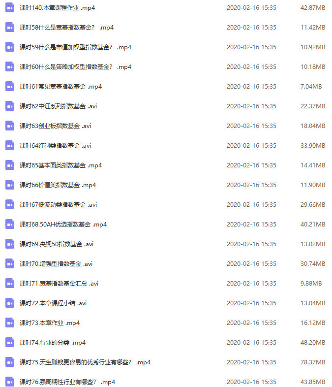 【银行螺丝钉】躺着也赚钱的基金投资课（完整版）视频培训课程
