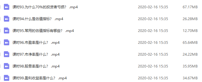 【银行螺丝钉】躺着也赚钱的基金投资课（完整版）视频培训课程