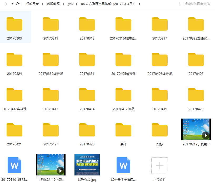 【丁晓东】左右逢源交易体系实战研修班高级课季度班视频培训（视频+讲义+指标）