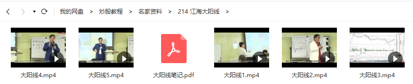 江氏操盘手 华人K线王大阳线战法 股票视频培训课程