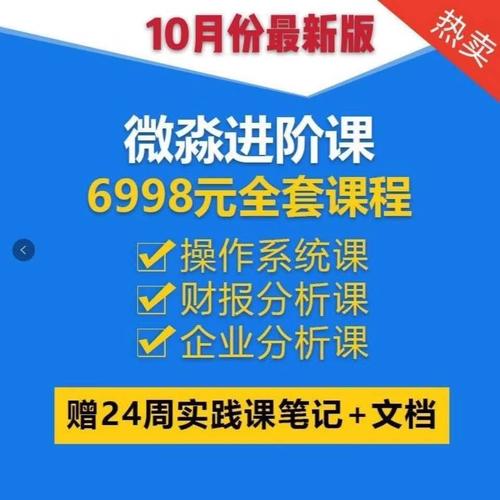 微淼商学院封贺6988财务自由操作系统进阶课全套课程