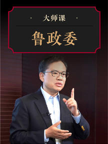 解码中国经济双支柱·鲁政委  大师课