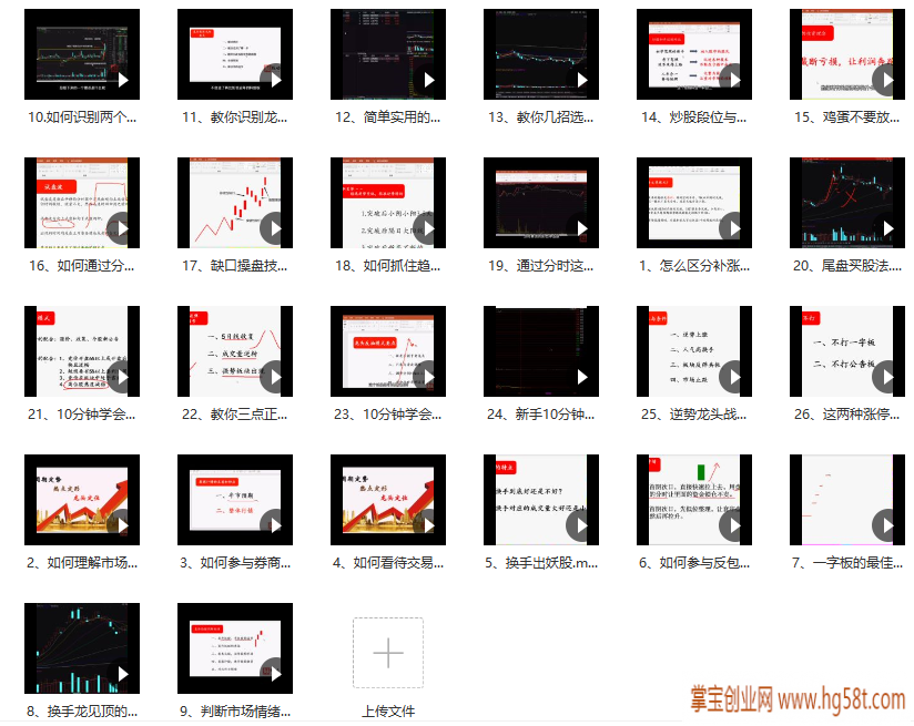 短线龙头战法+板学教学