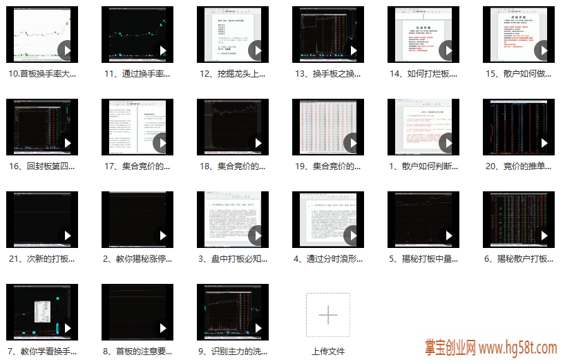 短线龙头战法+板学教学